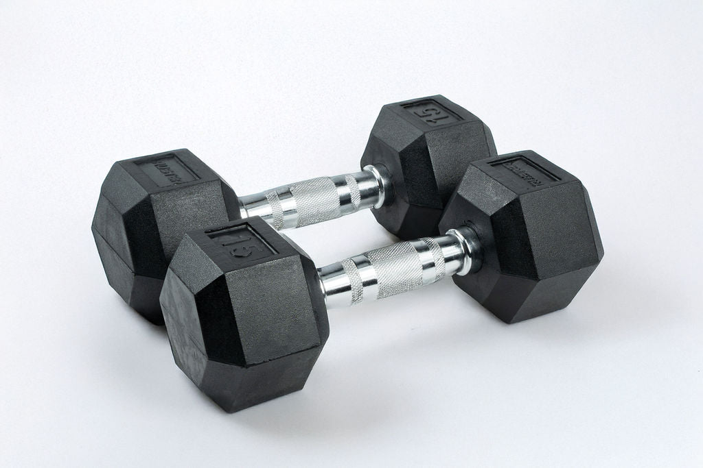 Mancuerna Hexagonal 15 LB (Par)