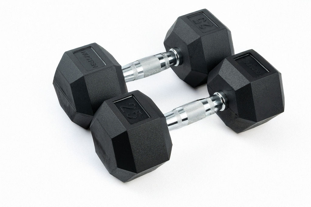 Mancuerna hexagonal 25 LB (Par)