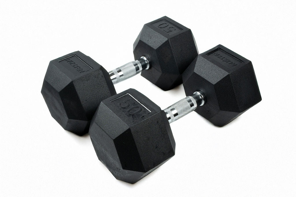 Mancuernas Hexagonales (par) 50 LB