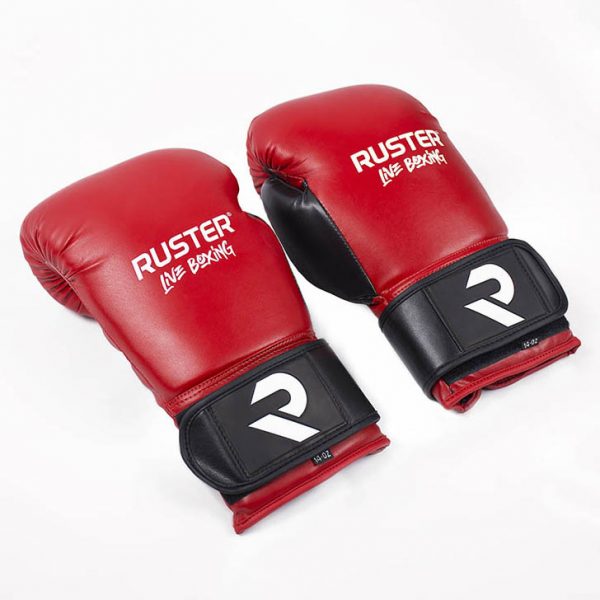 guantes de boxeo rojos ruster